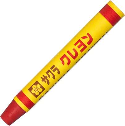 サクラクレパス クレヨン 赤 10本 LYバラ  19-10P（19-10ピース）