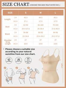 Women Seamless Shaping Camisole Sexy Deep U-Neck Backless Slimming Supportive Waist Shaper Vest Without Padded