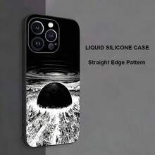 Étui de téléphone en silicone noir souple compatible avec les modèles 17, 16, 15, 14, 13, 12, 11, Pro Max, XS, X, XR, SE, Mini, 8, 7, avec un design de bandes dessinées punk Akira de Tokyo - z7 - Voir 2