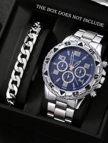 1 Stück Lässig Business Herren Quarzuhr, Herren Uhr, Silber Uhr, runder Zifferblatt mit arabischen Ziffern und Stabmarkierungen, Legierungsarmband. Das beste Geschenk für Männer, geeignet für Feiertage, Hochzeiten, Partys und geschäftliche Anlässe. Perfekt als Geschenk zu Feiertagen und Geburtstagen. Geschenkbox nicht enthalten.