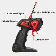 Coche De Juguete Control Remoto De Aleación Con Niebla Niños - Dorado - Ver 7