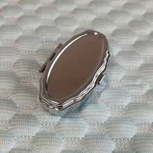[Single-Layer Portable Metal Jewelry Box, Double-Layer Design, Suitable Daily Travel Or Special Occasions, Convenient To Store In Your Bag] - 1 - View 10