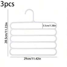 3pcs Multi-Function Wall Mounted Hairpin, Jewelry & Accessory Storage Rack - Large Capacity Storage Solution, With Multiple Hooks, Suitable For Home And Dorm, Plastic Material, No Power Required, Hanging Jewelry Organizer, Space-Saving Design, Sturdy Hooks, Easy Installation, Fashionista