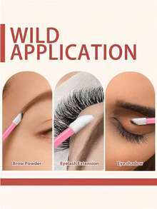 200件套一次性化妆刷套装，包括一次性唇刷、口红刷、润唇膏刷、眼影刷、眉刷、指甲刷，实用多功能美容工具