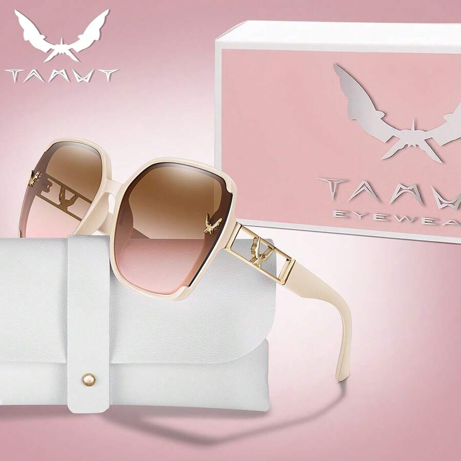 1 PC Fahionable Fashion Glasses Suitable For Daily Wear, Outdoor Sports, Travel, Cycling, Hiking, Fishing, With Exquisite Glasses Cases, UNISEX - Multicolor - View 1