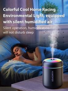 1 Peça Humidificador de Carro USB 180ml - Com Névoa Fria e Luzes LED, Aroma e Humidificador de Ambiente, Purificador de Ar Essencial Pequeno para Carros. Disponível em Preto e Branco, Proporciona Ar Fresco Duradouro e é Ideal para Carro, Casas, Quartos, Escritórios e Casas de Banho - Modelo H09 - Ver 10