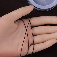10 Rolls Mixed Color Flat Elastic Cord Set - Chinese Knot Cord, Suitable For DIY Jewelry Making, Beading, Bracelet, Necklace, Anklet - Multicolor - View 6