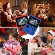 YIYI 1pc Macaron Mini 400-In-1 Handheld Retro Classic Game Console, 400-In-1 Game Player, Retro Game Machine With 1020mAh Battery, Suitable For 1 Or 2 Players - Multicolor - View 8