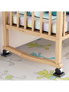 Furniture Stoppers & Bed Stoppers - Wheel Caster Cups Fit All Wheels Of Furniture - TPU Non-Slip Pads For Sofa Bed Chairs To Prevents Scratches (4 PCS) - Multicolor - View 4