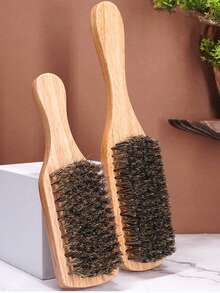 Hair Styling Comb Beard Brush Set For Men'sBeauty-Edge&Back Brushing, Combing, Slicking Hair ForWomen,Hair Brush,Comb,Hair Tools,Hair Products AndAccessories For Barber Salon Beauty Travel Essentials - Multicolor - View 5