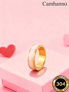 Camhanno 10/1-częściowy zestaw złotej biżuterii, lekki, luksusowy, elegancki zestaw biżuterii ze stali nierdzewnej, impreza, spotkanie, wieloelementowy, przyciągający wzrok styl, zróżnicowany design staje się przyciągającym wzrok punktem na imprezie - Złoto - Zobacz 7