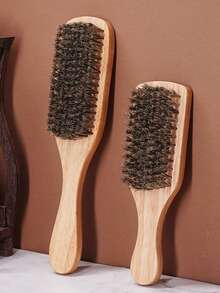 Hair Styling Comb Beard Brush Set For Men'sBeauty-Edge&Back Brushing, Combing, Slicking Hair ForWomen,Hair Brush,Comb,Hair Tools,Hair Products AndAccessories For Barber Salon Beauty Travel Essentials - Multicolor - View 4