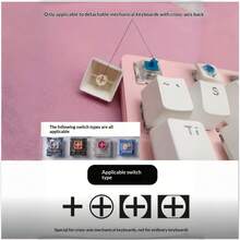 shsosk 4pcs Creative Mechanical Keyboard Keycaps, Customizable Directional Keys, DIY Nail Art Typing Tool, Fit Cherry MX Switches, Keyboard Decoration, Gift For Men & Women - Multicolor - View 13