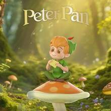 Miniso Disney Peter Pan Lost Treasure Series Blind Box Figurine, Fantasy Forest Scene Design, Exquisite PVC Material, Detailed Character Reproduction, Cute Desktop Decoration & Disney IP Collectible Doll (1 Randomly Shipped) - Multicolor - View 7
