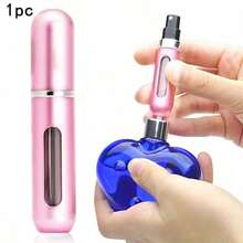1PCS Leakproof Refillable Perfume Atomizer - Mini Portable Travel Spray Bottle For Purses Pockets - 粉色 - 查看 7
