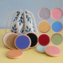 1 Set Tactile Board Sensory Toys For Kids, Tactile Training, Grasping, Color Matching, Memory, Early Education Learning Aids - Multicolor - View 3