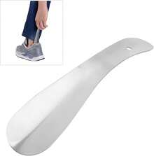 Calzador de Acero Inoxidable Calzador Profesional, Calzador de Metal Calzador de Calzado 17,5 / 6,9 Pulgadas Cuchara de Calzado para Ancianos Calzador de Calzado con Muy - 1 - Ver 7