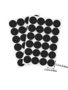 24pcs Anti-Noise Chair Leg Protection Pads, Dining Chair Table Anti-Slip Furniture Pads, Suitable For Metal Finish Types And Other Types, Suitable For Quiet Home Environment, Shockproof Pads Dining Table Chair Table Foot Protection Pads, Home Decoration - Multicolor - View 6
