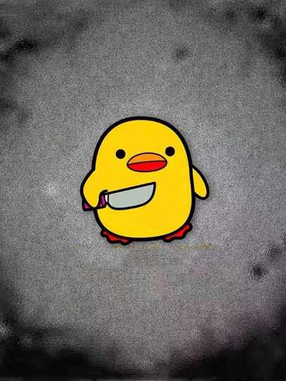 ملصقات السيارة، بطة عنيفة جميلة، بطة صلعاء ذات شفاه حمراء، بطة متعددة الأغراض