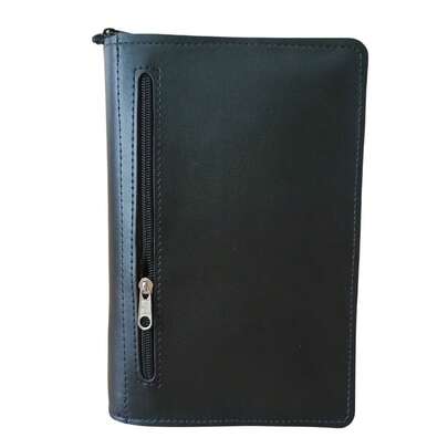 Capa para Bíblia Média com Zíper e Bolso Externo Porta Celular