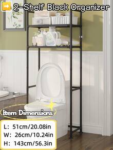 1pc Space-Saving Multi-Layer Bathroom Laundry Storage Rack Over Washing Machine Organizer Wash Rack Home Storage Gadget Laundry Room Organization Shelf Kitchen Items Kitchen Accessories Kitchen Kitchen Tools - Multicolor - View 5