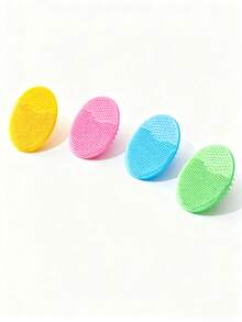 1pc Soft Silicone Baby Bath Brush - Gentle Soothing Skin Massage Brush - Ideal Bathing Essential For Moms, Designed Not To Hurt Nails - Silicone Baby Shampoo Brush - View 14