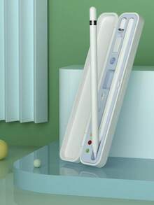 Étui de protection, adaptateur et boîte de rangement pour le stylet Apple Pencil de 1ère et 2ème génération. Étui de transport compact et élégant pour le crayon tactile iPad (le crayon et les accessoires ne sont pas inclus)