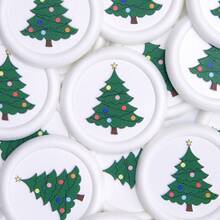 10 szt. samoprzylepnych naklejek z pieczęcią lakową z kolekcji świątecznej, nie wymagających podgrzewania, do ozdabiania zaproszeń na prezenty świąteczne i kopert, a także jako upominki na przyjęcia świąteczne i kartki okolicznościowe - Wielokolorowe - Zobacz 2