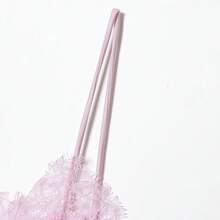 山茶花新款夏季女装时尚性感不对称蕾丝连衣裙，欧美风格 - 粉色 - 查看 4