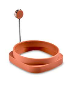 硅胶煎蛋圈，不粘煎蛋模具，硅胶松饼圈模具，煎出完美鸡蛋，耐热，适用于煎蛋、制作松饼、煎饼、早餐三明治、汉堡包。 - 彩色 - 查看 14