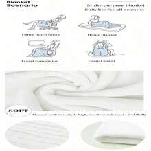 Delicious In Dungeon - Marcille Donato Throw Blanket Blankets For  Soft Big Manga For Sofa Thin Blankets. - màu đen - Xem 4