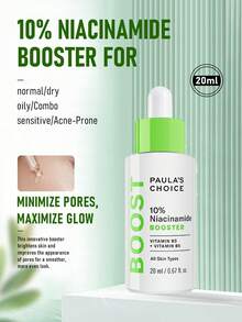 宝拉珍选 10% 烟酰胺精华液 20ml/0.67 Oz | 提亮肤色，缩小毛孔，均匀肤色 | 减少泛红、色斑和色素沉着 | 蕴含 10% 烟酰胺，强化肌肤天然屏障 | 帮助缩小毛孔，淡化细纹 | 轻盈易吸收配方 | 适合所有肤质 - Colorless - 查看 5