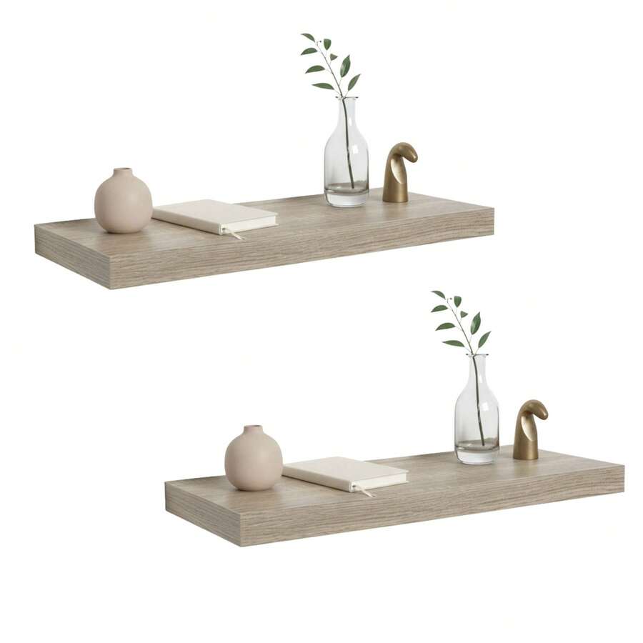 MOBLEKIT Wall Shelves - Madera Set 2 - View 1