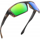 Montura: Marrón Tal Brillante / Lentes: Verde Chartreuse Espejo