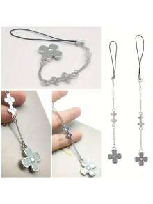 1/2/4件套动漫《好想告诉你》钥匙扣 黑沼爽子 风早翔太 Cosplay 花朵吊坠 手机链 派对礼物 - 彩色 - 查看 3