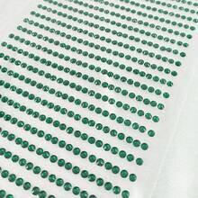 1040颗/包 彩虹色 3毫米 多色自粘水钻贴纸，闪亮珠宝贴花或化妆品配件，手工艺品 - 彩色 - 查看 14