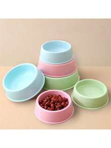 Bol nou pentru animale de companie, bol cu un singur bol pentru pisici și câini, ustensilă pentru hrană pentru animale de companie, bol pentru câini, bol îngroșat pentru pisici, bol pentru pisici, provizii pentru animale de companie mari, bol simplu îngroșat antiderapant pentru câini