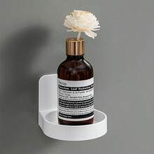 1pc Soap Dispenser Holder Stand, Bathroom Storage Rack, No Drilling Required