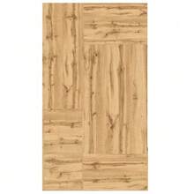 Compact Wardrobe With Mirror And Bench, Hallway Wardrobe With Shoe Cabinet And Hooks, Coat Hooks, Compact Wardrobe, Hallway Furniture Set, Hallway Wardrobe In Wood Look - Natural Color - View 11