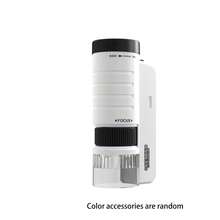 Portable STEM Microscope Toy For Kids(6+) - Ergonomic Grip & Clear Lens, Science Experiment Tool, Ideal Birthday/Christmas/Halloween Gift - Multicolor - View 15