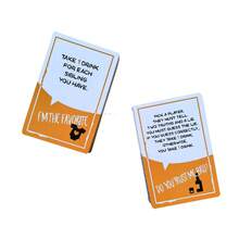 Jogo de Cartas Sotally Tober, Jogo de Entretenimento Casual para Reunião Familiar, Atividade de Festa, Jogo de Cartas de Mesa