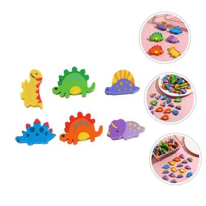 Set de regalo de 120 piezas/60 piezas de mini borradores con diseño de dinosaurios - Mini borradores lindos en empaque a granel, adecuados para útiles escolares y regalos coleccionables para niños