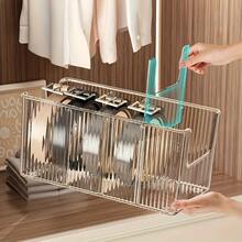 1 hộp đựng thắt lưng Acrylic trong suốt có ngăn chia - Hộp đựng đa năng dung tích lớn đựng thắt lưng, mỹ phẩm, bàn trang điểm, tủ quần áo và phòng tắm - Khay nhựa bền để bàn giúp sắp xếp gọn gàng và ngăn nắp, giá đựng thắt lưng, dụng cụ sắp xếp đồ trang điểm, thiết kế khay hiện đại, kết cấu chắc chắn - Nhiều màu - Xem 4