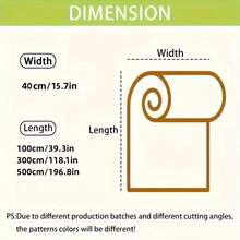 1 Roll Of Green Marble Contact Wallpaper,Removable Self Adhesive Wallpaper, Any Pattern Can Be Cut,Used For Kitchen Decor Bedroom Decor DIY Home Decoration, Room Decoration, Wall Decoration - Green - View 7