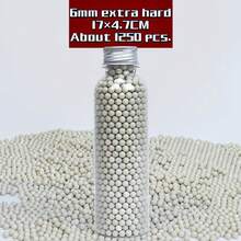 塑料弹力球，橙色塑料弹力球，银色加重塑料弹力球，瓶装包装，缓冲更耐用 - 彩色 - 查看 8