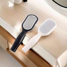 4pcs/2pcs/1pc Washable Foot Scrubber - With Direct Storage Cover, Heel Scraper, Foot Scrubber, Stainless Steel Foot File, Foot Cleaner, Callus Remover - Dual-Sided Foot Care Tool, Stainless Steel Foot Care File, Daily Care, Smooth Skin Home Spa And Nail Care Essential. Household Essential, Travel Essential, Back To School, Dorm, Bathroom, Home & Living, Personal Care & Cleaning Tools - Multicolor - View 12