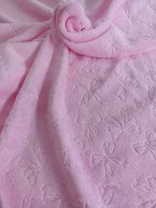 Set Of 2 3D Baby Blankets, Girl/Boy Blanket, High Relief, Personalized Maternity Blanket - 2 粉紅絲帶 - 查看 2