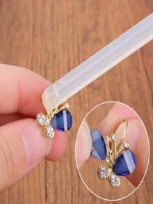 50 pièces Super Transparent Bâtons de Colle Chaude, Sans Fumée & Inodore, Surface Lisse Pour DIY, Travail du Bois et Projets d'Amélioration Domiciliaire, Compatible avec la Plupart des Pistolets à Colle, Accessoires de Pistolet à Colle, Fournitures d'Artisanat, Adhésif Transparent, Texture Lisse - Voir 8