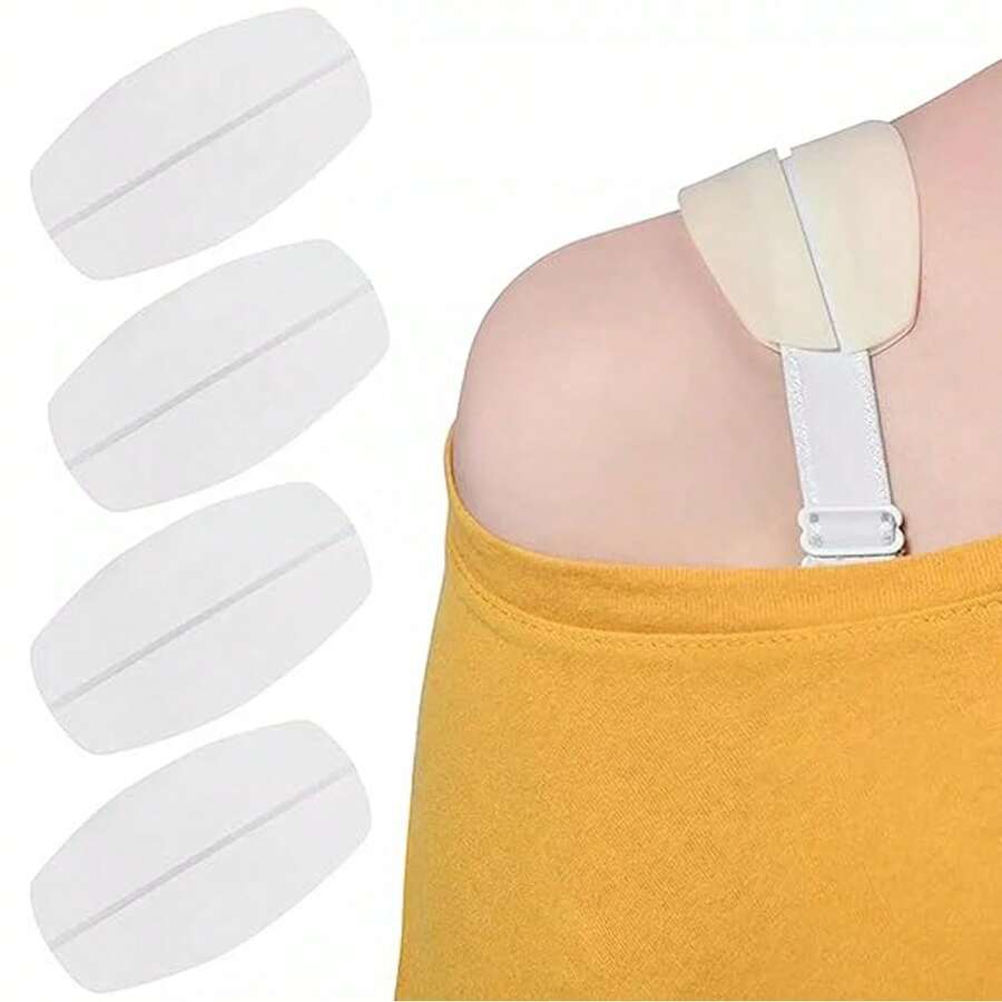 Bra Strap Gel Pads Non Slip Shoulder Pads Bra Strap Cushion Pads Fabric Relieve Pain Shoulder Pads