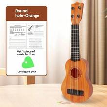 Đàn ukulele 17 inch dành cho trẻ em, nhẹ và dễ mang theo, kèm miếng gảy, núm chỉnh dây mở, phù hợp cho người mới bắt đầu và những người yêu âm nhạc, quà tặng sinh nhật/lễ hội cho bé trai và bé gái từ 3 tuổi trở lên. - Nhiều màu - Xem 12